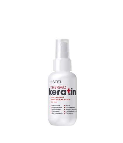 ESTEL Thermokeratin эликсир д/волос кератиновый 100мл